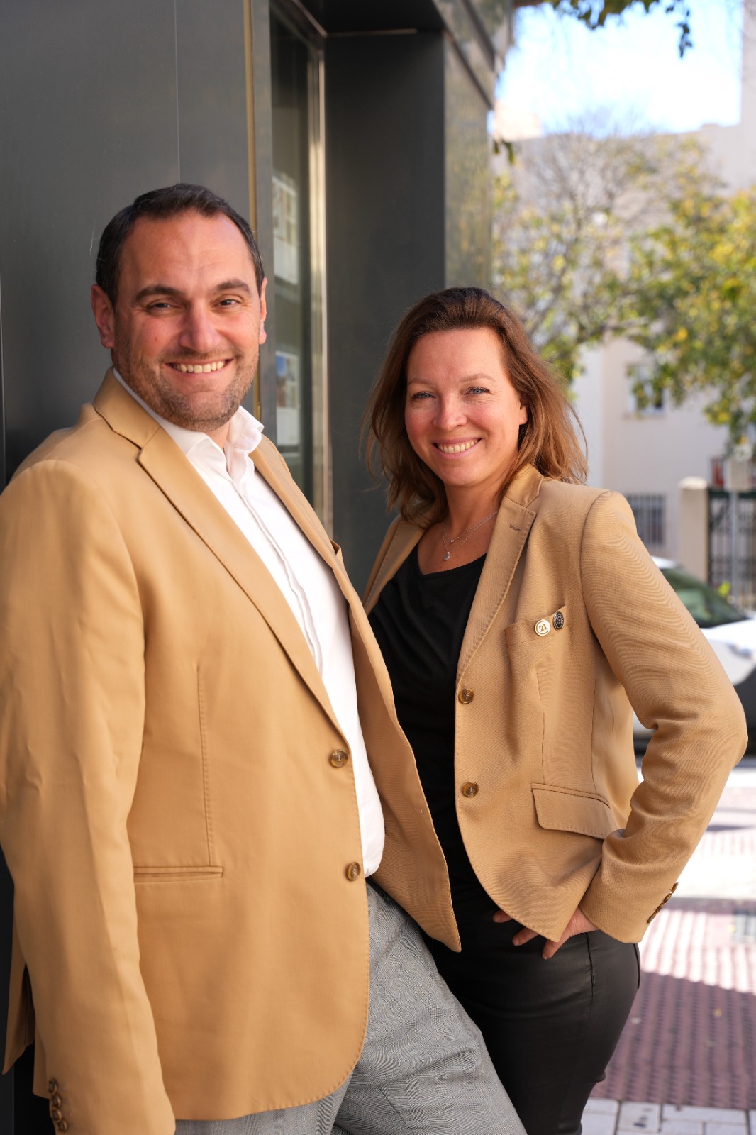 Nathalie Schulz y Rafael Cumplido